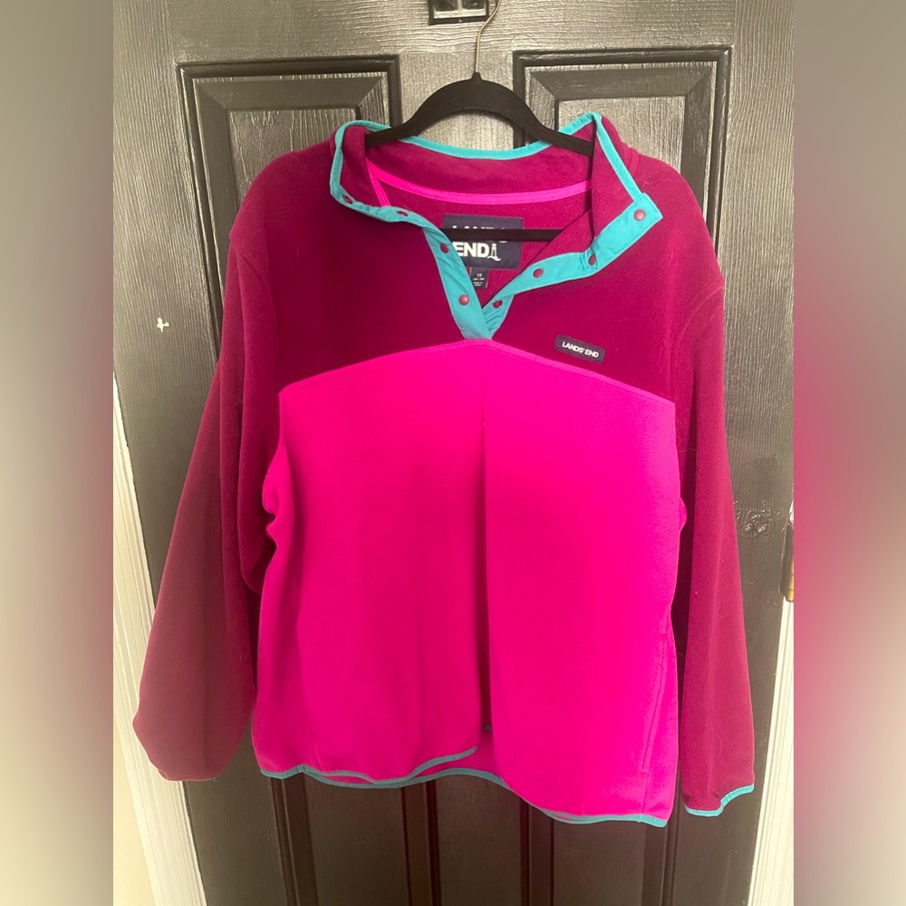 Plus Size Lands End Hoodie